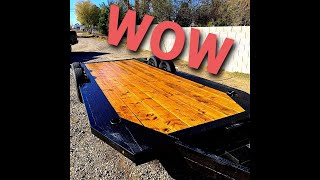 Used Engine Oil to Stain my Trailer [upl. by Lusty113]