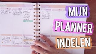 Mijn gloednieuwe planner indelen en bestickeren ❤ Mascha Planner  Beautygloss [upl. by Khanna]