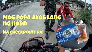 installing of denso compact horn to my raider 150fi [upl. by Draper]