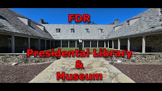 FDR Presidential Library amp Museum  Full Tour  Hyde Park  New York  USA [upl. by Burtie]