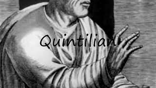 How to Pronounce Quintilian [upl. by Nahguav460]