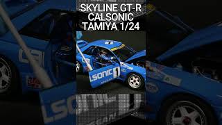 CALSONIC SKYLINE R32 TAMIYA 124 Short [upl. by Lyrem]