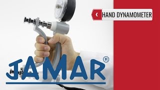 JAMAR Hydraulic Hand Dynamometer product video presentation [upl. by Chappy]