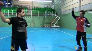 Tirar penalti en Balonmano [upl. by Rainie]