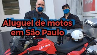 Aluguel de motos em São Paulo [upl. by Ecnerol]