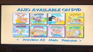 Arthur Arthur’s Eyes DVD Menu Walkthrough 2004 [upl. by Nile198]