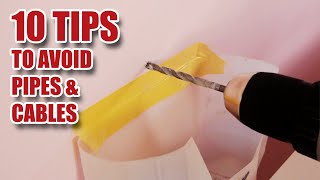 10 TIPS to avoid Pipes and Cables in Walls [upl. by Hegyera]