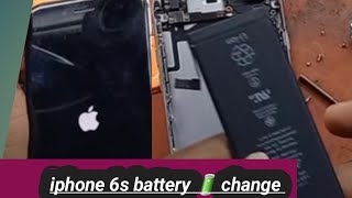 iphone 6s battery change iphone 6s battery replacement [upl. by Philbo142]