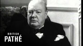 Selected Originals  Interview With The Rt Hon Winston Churchill Aka Election Interview No 1 1950 [upl. by Aicre489]