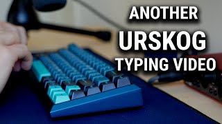 New color switches and Urskog typing video [upl. by Eilyac]