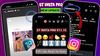 ST InstaPro V1115 Tutorial  iOS Emojis  IOS Fonts  InstaPro iPhone Story  InstaPro New Update [upl. by Delacourt614]