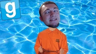 Dlive amp Friends Play  Garrys Mod JAILBREAK  SWIMMING POOL 8 [upl. by Lelith]