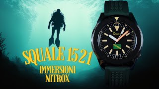 Squale 1521 Immersioni Nitrox A Watch for Every Adventure [upl. by Catton]