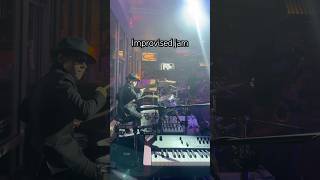 Improvised jam with The Texas Bluesmen bluesbrothers drums livemusic blues friscotx band [upl. by Teraj713]