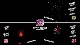 ZIPPITY DOO DAH  COMBO NEW 2020 World Class Fireworks [upl. by Nwahsed]