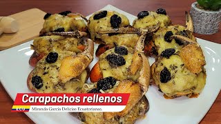 🦀🦀CARAPACHOS RELLENOS♨️🇪🇨 [upl. by Cherrita]