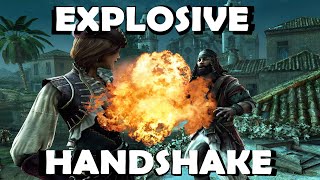 Explosive Handshake  Assassins Creed Black Flag Highlight [upl. by Berkie]