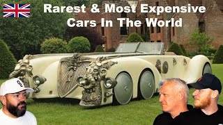 RAREST And Most EXPENSIVE Cars In The World REACTION  OFFICE BLOKES REACT [upl. by Doowyah]