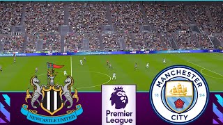 Newcastle United vs Manchester City  Premier League 202425  eFootball Match [upl. by Ikciv]