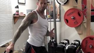 BehindtheBack Cable Curl by Jim Stoppani [upl. by Amorete]