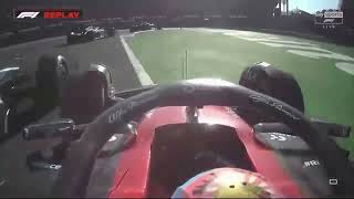 Valtteri Bottas Onboard Crash with Lance Stroll [upl. by Danczyk]