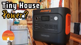 Tiny House Power Test NEW Jackery 2000 v2 Solar Generator [upl. by Ingeberg]