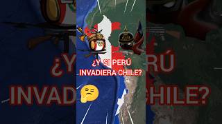 Y SI PERÚ INVADIERA CHILE countryballs paises mapa datoscuriosos guerra [upl. by Niel]