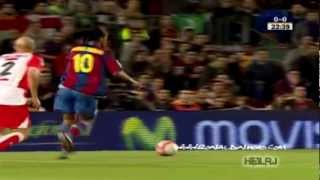 Ronaldinho The Most Skillful Player Ever FC Barcelona [upl. by Yeslehc]