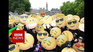 World Emoji Day  BBC News [upl. by Galloway181]