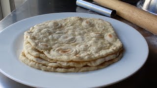 Lebanese Mountain Bread  How to Make LebaneseStyle Flatbread [upl. by Laiceps745]