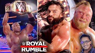 WWE Royal Rumble 2022 WINNERS SURPRISES amp Full Results  Brock Lesnar Wins Mens Rumble Highlights [upl. by Anastassia]