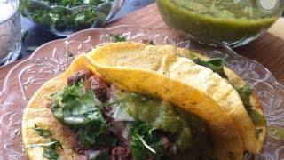 Salsa verde para tacos deliciosa receta [upl. by Lecia630]