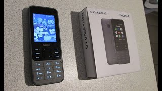 Nokia 6300 4G 2020 Mobile Phone Cell Phone Review New Latest Nokia WiFi Youtube WhatsApp Games [upl. by Lahey]