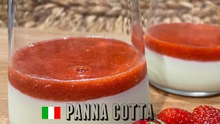 Tradičná Panna Cotta  Originálny recept ako z talianskej reštaurácie  pripravený za 10 minút [upl. by Deacon]