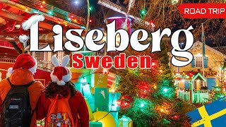 Christmas in Gothenburg at Liseberg  Sweden 4k [upl. by Thistle]