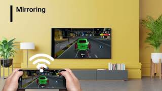 Screen Mirroring Cast Phone To TV  Miracast Screen Mirroring HD To TV  Phone To TV Mirroring [upl. by Babette]