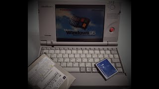 Toshiba Libretto 50CT HDD to CF card [upl. by Llerreg]