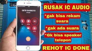 IPHONE 7 PLUS IC AUDIO RUSAKREHOT IC AJA LANGSUNG CUANN [upl. by Annaul]