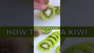 How to cut kiwi🥝 watch till the end for new 3 different trick [upl. by Charley]