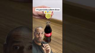 Coloque limão na coca e veja o que acontece Créditos quedeliciosoofc dicas ideias viral casa [upl. by Eeruhs]