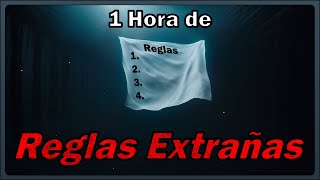 1 HORA Y 56 MINUTOS DE HISTORIAS DE REGLAS EXTRAÑAS  rnoSleep  Creepypasta [upl. by Arahsat131]