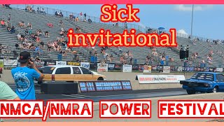 nmca nmra power festival 4 second drag n drive exhibitionsstevemorrisracing Motorsportkyle [upl. by Nameerf543]