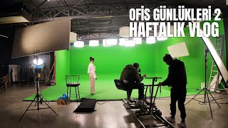 Ofis de Günlük işler ve Reklam Filmi Çekiminde birlikte bir gün geçiriyoruz  Ofis Günlükleri 2 [upl. by Senilec]