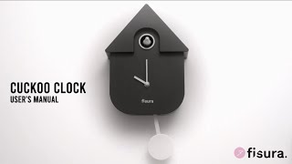 Instructions cuckoo clock  Fisura [upl. by Magena]