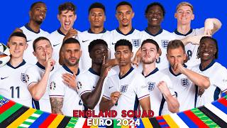 England Squad  Three Lions squad  Euro 2024  ENGLAND Squad For UEFA EURO 2024 [upl. by Nazario]