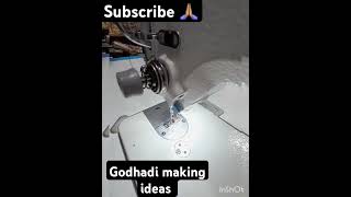 Godhadi making ideas 💡purani saree reuse ideas for Godhadisaree saree sewingsecrets [upl. by Gough227]