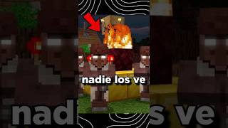 ¿Qué hacen los aldeanos cuando nadie los ve 😨 minecraft viral miedo josativi shorts youtube [upl. by Anitnegra814]