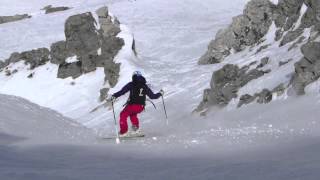 PISTEURS COULOIR VAL DISERE TIGNES  COULOIR DES PISTEURS  SNOWORKS SKI COURSES [upl. by Bluhm]