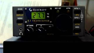 Elecraft K1CW rig [upl. by Ditmore]