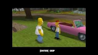 The Simpsons Hit amp Run 100 Walkthrough  L1BM quotThis Old Shantyquot [upl. by Mika]